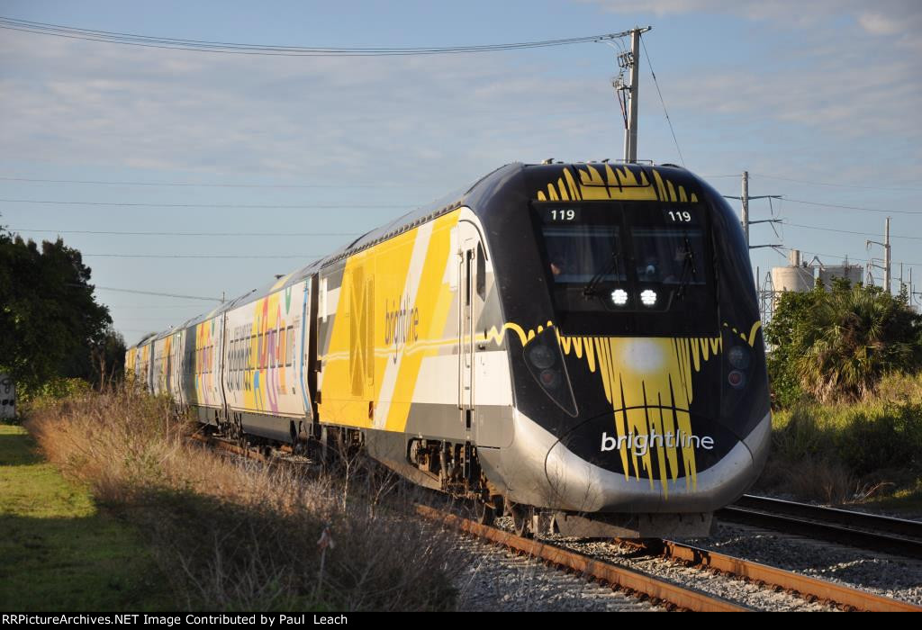 Brightline rolls south